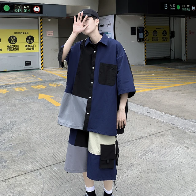 Japanese Street Fashion Men, Sets Japanese Fashion Men