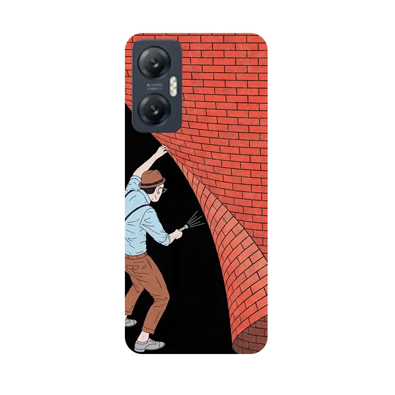 Shockproof TPU Bumper Soft Silicone Phone Case with Painted Design