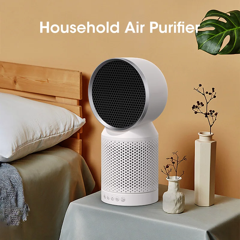 Household Air Purifier Super Silent Large Fan 3 Speed Regulation 360