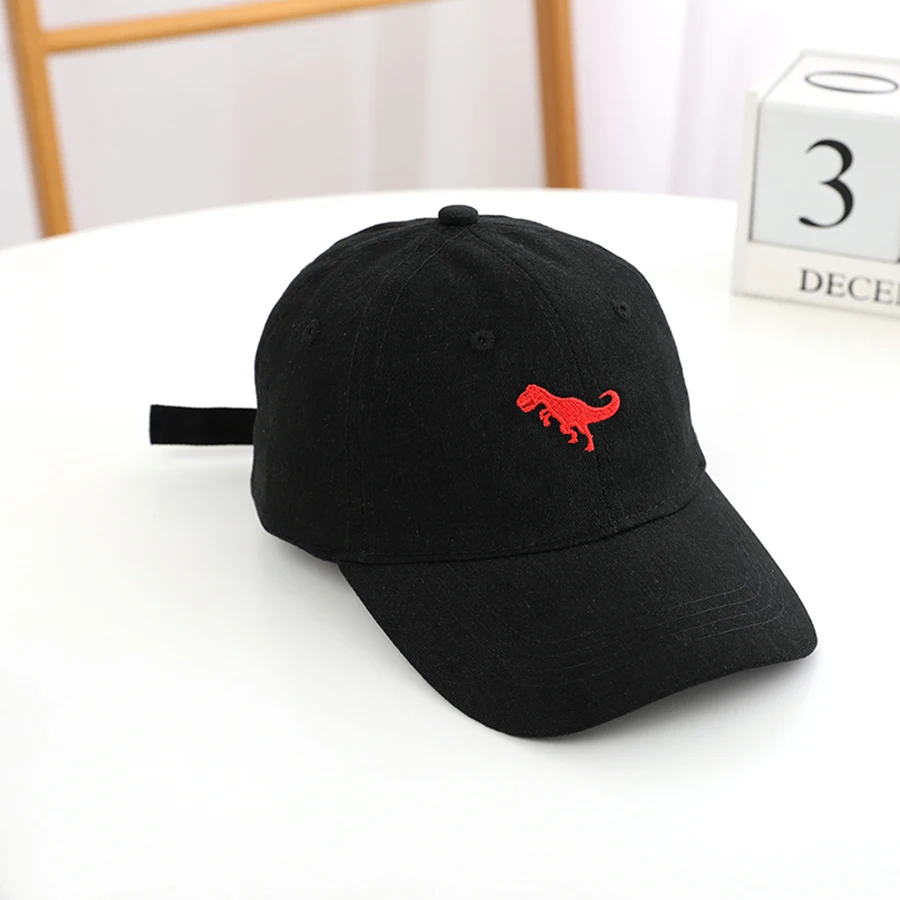 New Boys Dinosaur Baseball Cap Kids Sun Hat Trucker Hat Adjustable Baseball Hat Beach Hat for Girls' Accessories 2-8 Years Old 4
