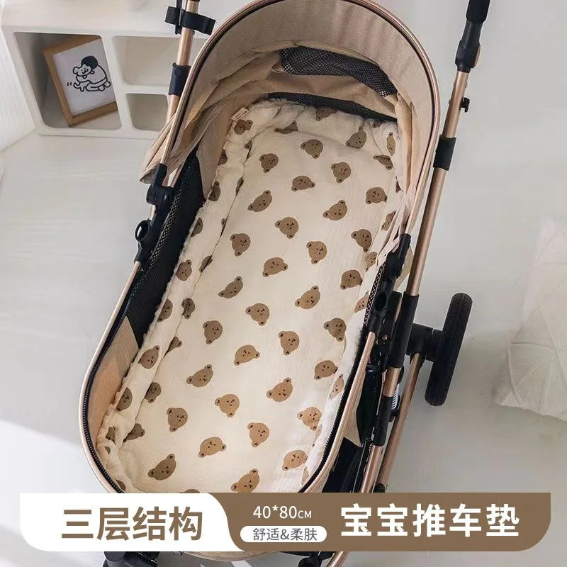 Stroller seat cushions children's soft mattresses automotive polymers stroller accessories