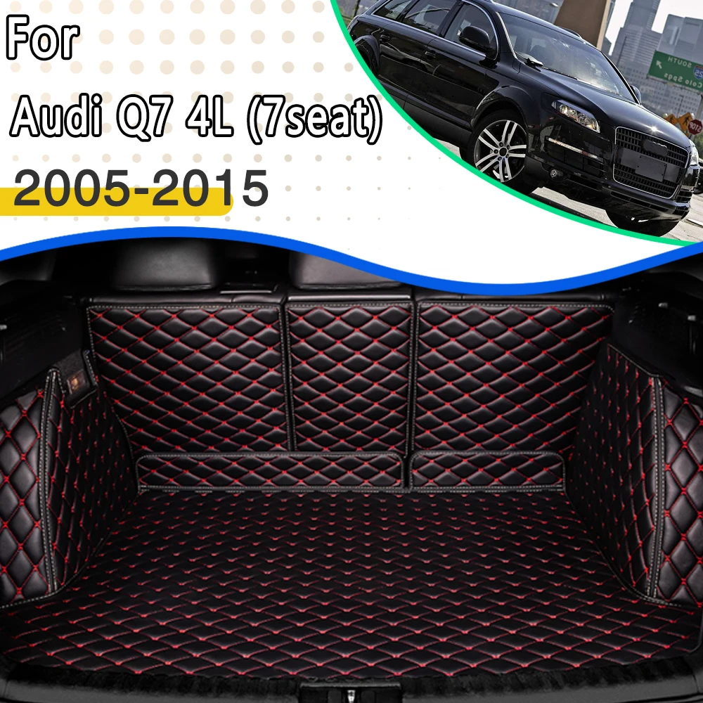 Custom-Car-Trunk-Mat-For-Audi-Q7-4L-MK1-2005-2015-Leather-Car-Trunk ...