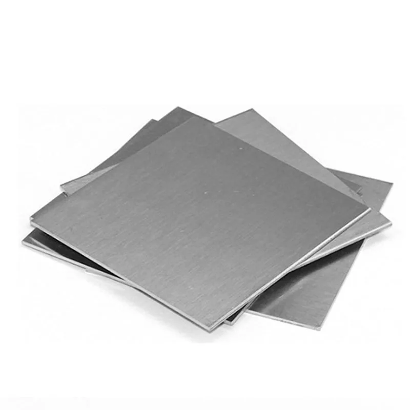 1Pc 304 Stainless Steel Square Plate Polished Plate Sheet Thick Thin Thickness 0.8/1/1.5/2/3mm