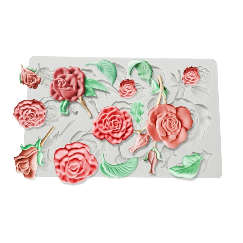 

Soap Molds Chocolate Candy Molds Cake Chocolate Soap Decorating Exquisite Flower Dropship