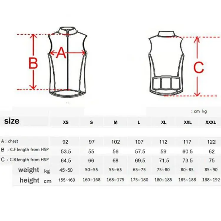 New Cycling Clothes for Men and Women Bicycle Equipment Windproof Vest Spring and Autumn Coat Mountain Bike Vest