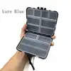 1PC Fishing Tackle Bait Storage Boxes, Portable Double-Sided Lure Hook Organizer, Mini Utility Lures Fishing Box 1