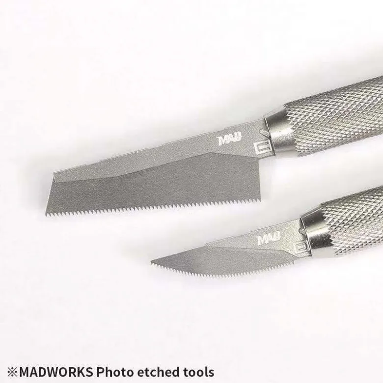 MADWORKS MT05 에칭 톱 어셈블리 모델 톱질 도구, 군사 모델 빌딩 도구, 취미 DIY 액세서리, 손잡이 없음