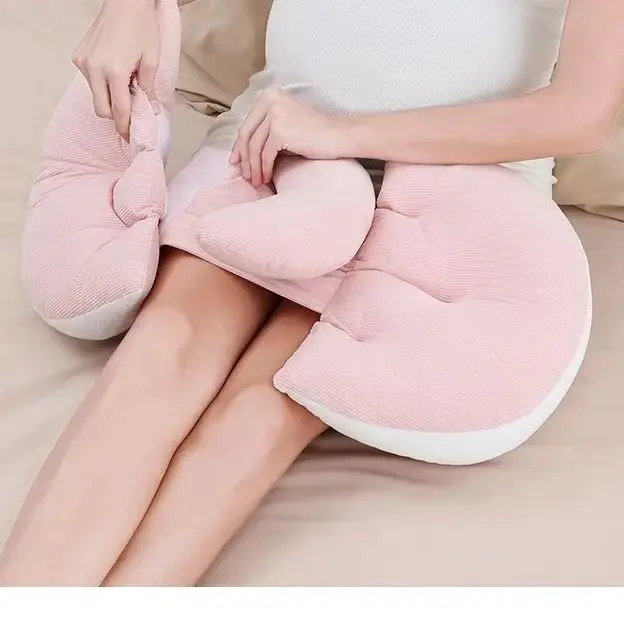 Pregnancy Pillow Shape Pregnant Belly Support Pillow Belly Support Side Sleeping Cushion Pregnant Maternity Accessoires