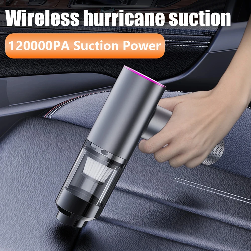 Portable Car Vacuum Cleaner Multi-function Wireless Handheld & Car Powerful Suction Cleaner 1