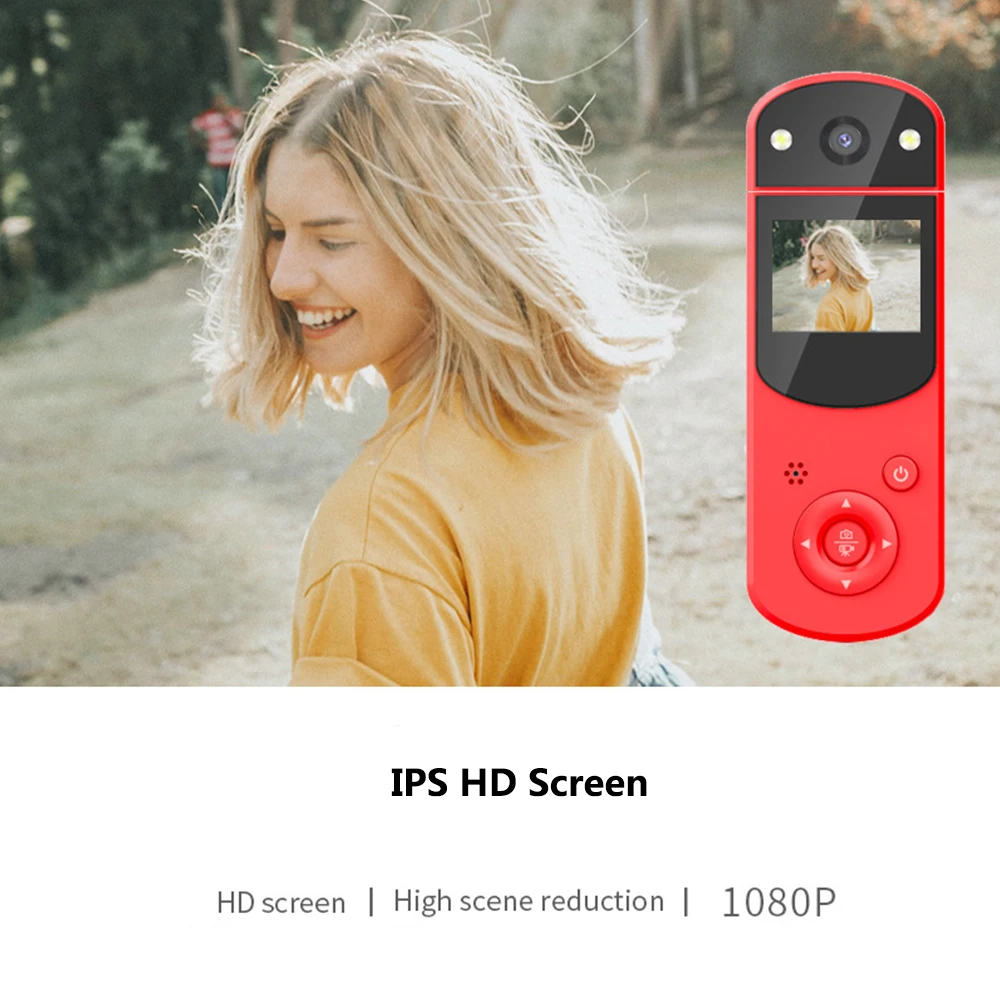 신제품 D2 디지털 미니 바디 카메라 1080P, 전문 핸드 헬드 DV 캠 HD 적외선 야간 촬영 비디오 액션 카메라 MP3 플레이어