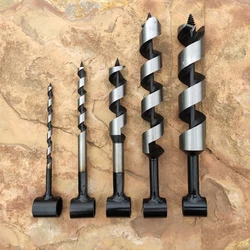 10/20/25/30mm Auger Bit Set High Carbon Steel For Drilling Woods Outdoor Camping Survival Manual drills Woodworking Hole Punches