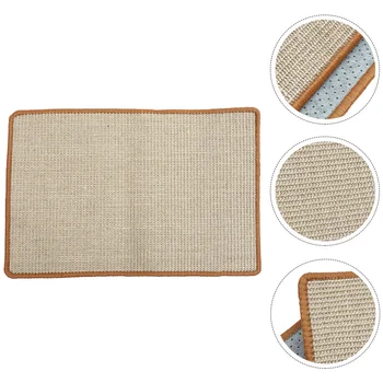 Estera rascadora de papel para gatos, poste rascador para el hogar, alfombras de interior, sofá, almohadilla para dormir, juguete para gatitos, garra interesante 1