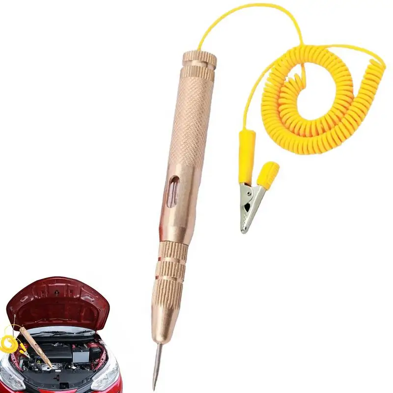 

Automotive Circuit Tester DC 6-24V Maintenance Induction Test Pen Electrical System Diagnosis Tool Circuit Breaker Finder Kit