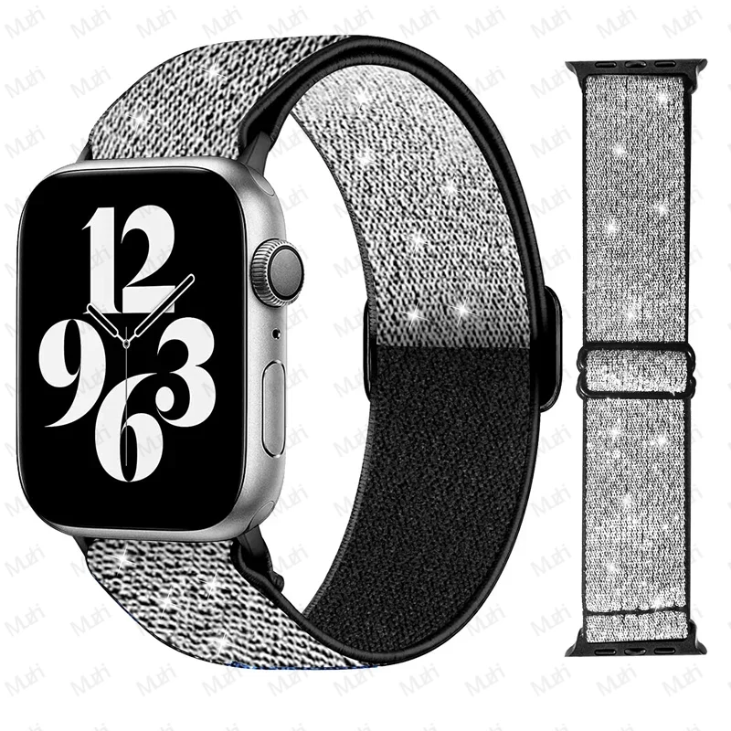 Bohemian Bling Nylon Strap Bracelet