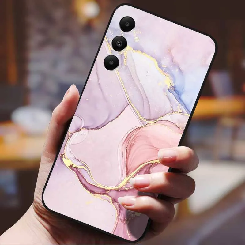 Luxurious Marble TPU Soft Phone Case - Stylish Silicone Cover Protector
