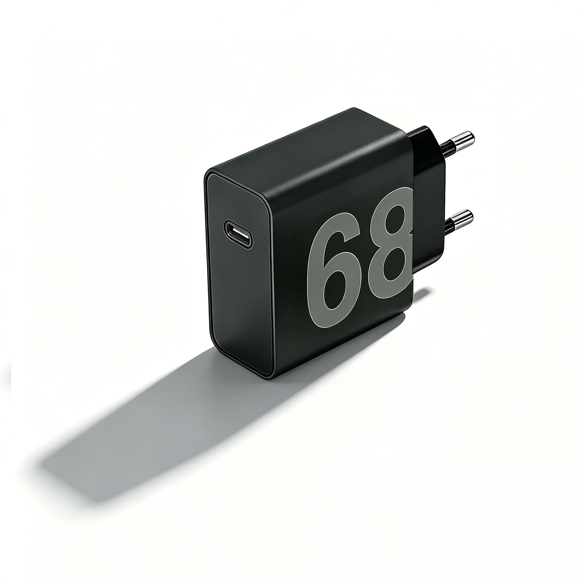 68W Fast USB-C Charger with Data Cable