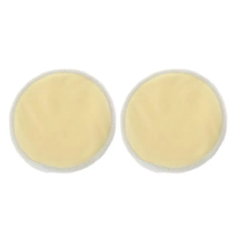 F62D 2 Pcs New Bamboo Breast Pad Nursing Pads For Mum Washable