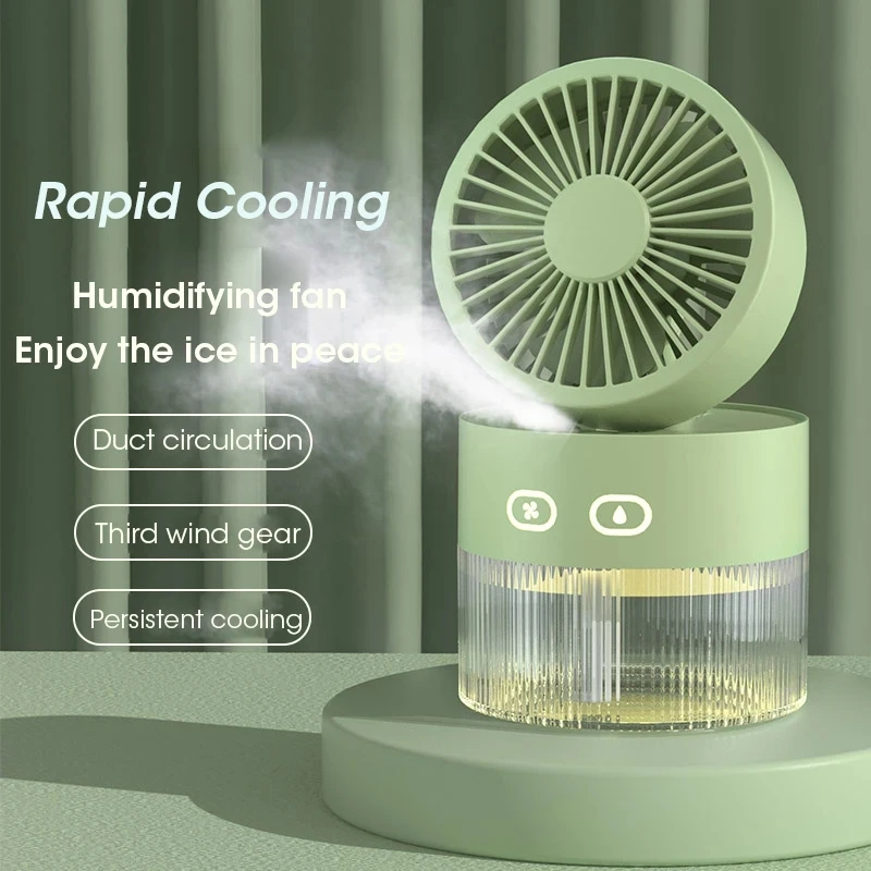 Xiaomiportablefanairhumidifier350mlwatercooleddeskfan1500usb