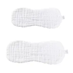 5x Soft, Breathable Cloth Diapers for Infants Babys White Unisex Design