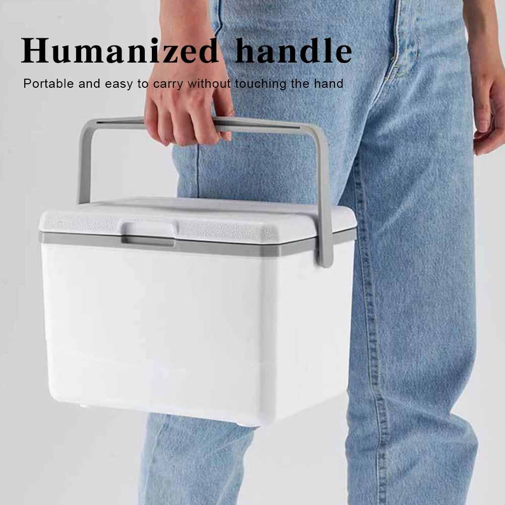 5L Cooler Box Portable Camping Refrigerator Incubator Car Ice Bucket Heat Preservation Camping BBQ Equipment Picnic Crisper box