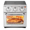 8.5Qt Air Fryer Oven with Convection Stainless Steel 800-Watts Time and Temperature Controls Air Fry Broil Toast Bake Includes