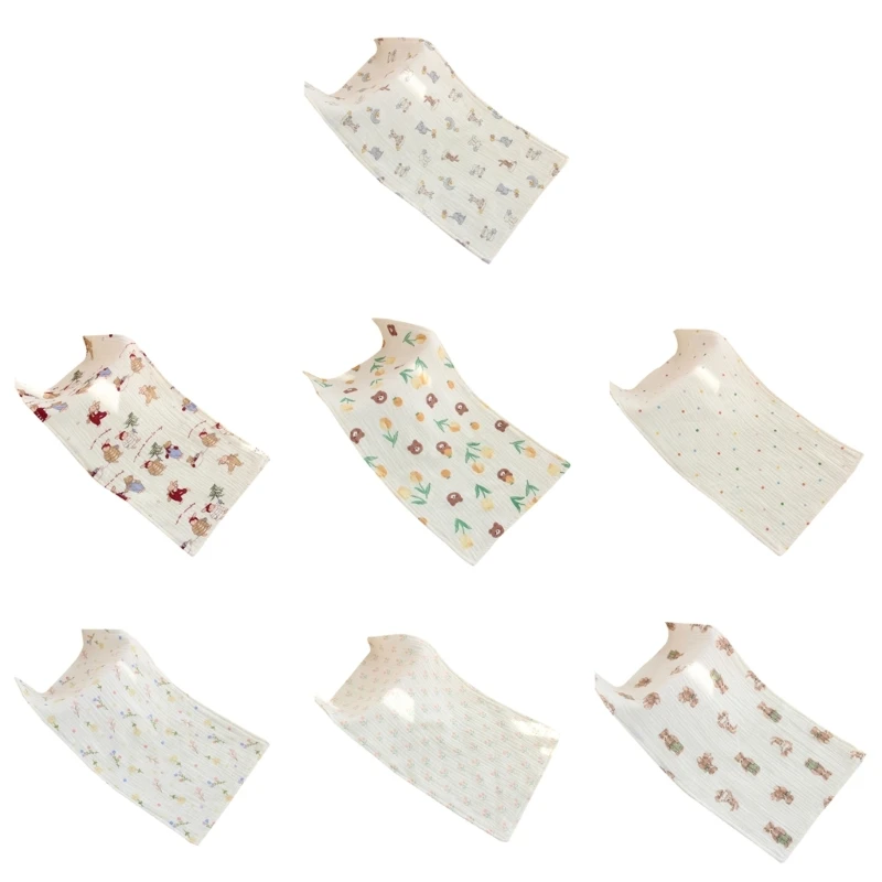 

Soft Bib Baby Burp Cloth Toddlers Breathable Wash Cloths Rectangle Face Towel