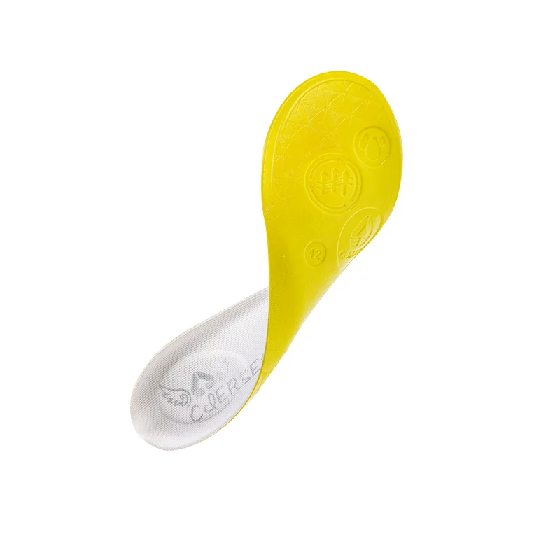 CIERSES Men Deodorant Insoles Shock Absorption Comfortable Soft Insole Health Insert Shoes Pads Massage Pads Insoles