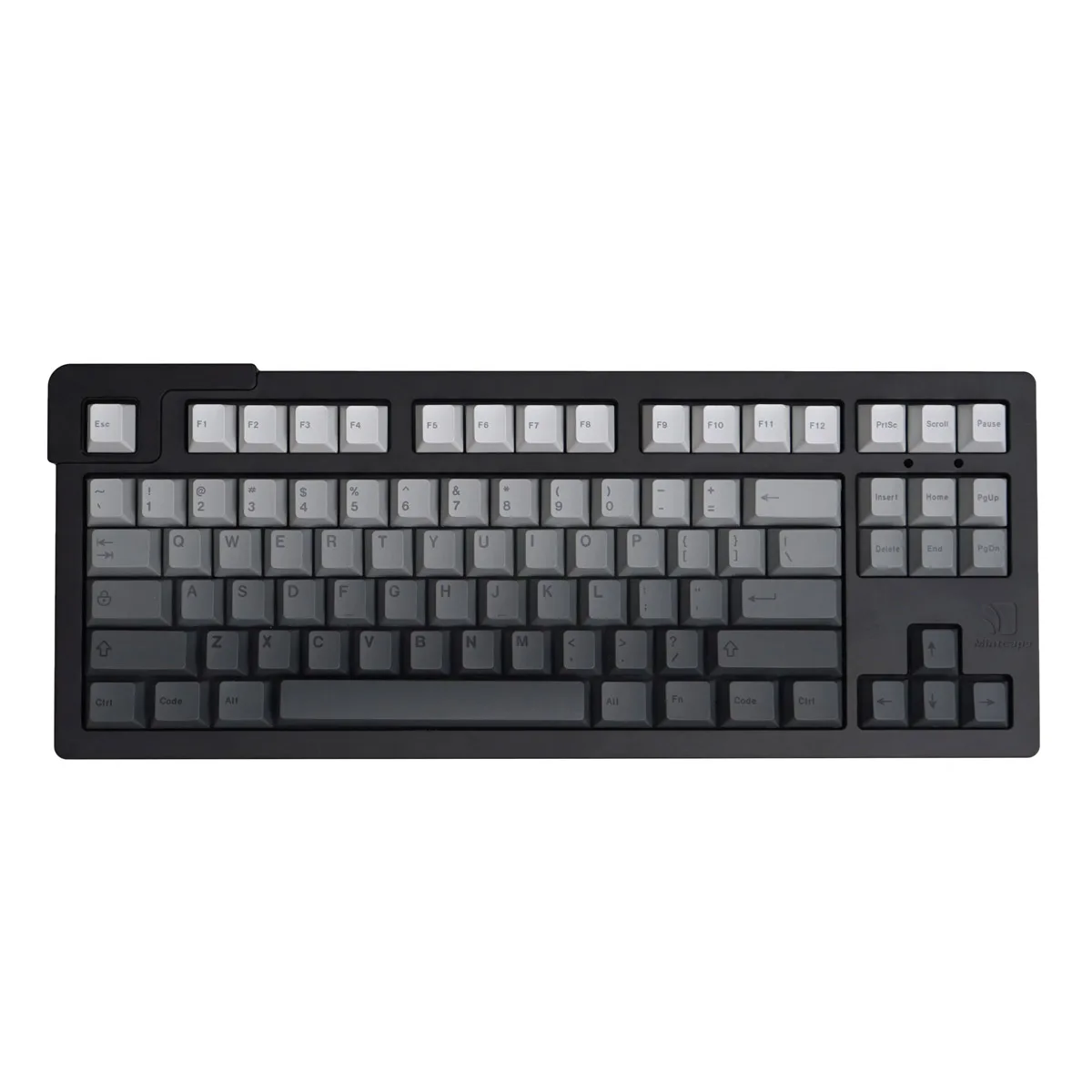 Teclas Pbt para Teclado Mecânico Gradiente Cinza Top e Side Gravado Dye Sub Cherry mx 125 Chaves - Imagem 6