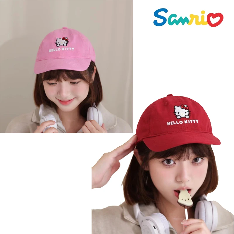 

Anime Sanrios Kid Boys Girls Baseball Cap Casual Fashion Hellokittys My Melody Cinnamoroll Kuromi Sun Protection Peaked Cap Gift