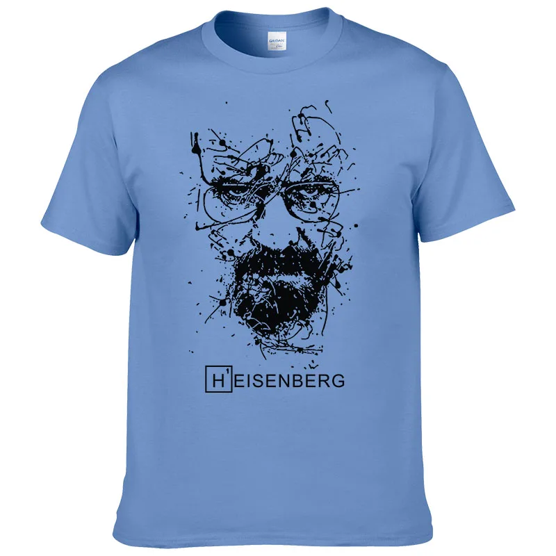 2024 New Fashion Breaking Bad T Shirts Men Heisenberg Camisetas Hombre Men Cool Tee Shirt Tops Short Sleeve Cotton T-shirts #191 - Image 5