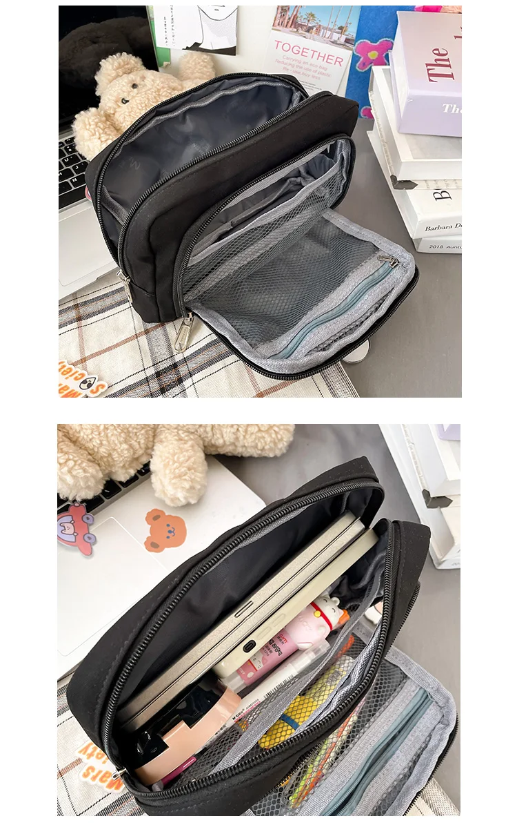 Trousse À Crayons De Grande Capacité Avec Motif Arbre De Vie - Fournitures Scolaires Pour