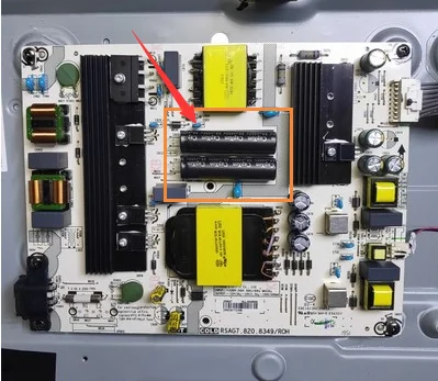 Original 65v1f H65e3a Placa de Alimentação da Tevê Lcd Rsag7.820.8349 Hll8349wa
