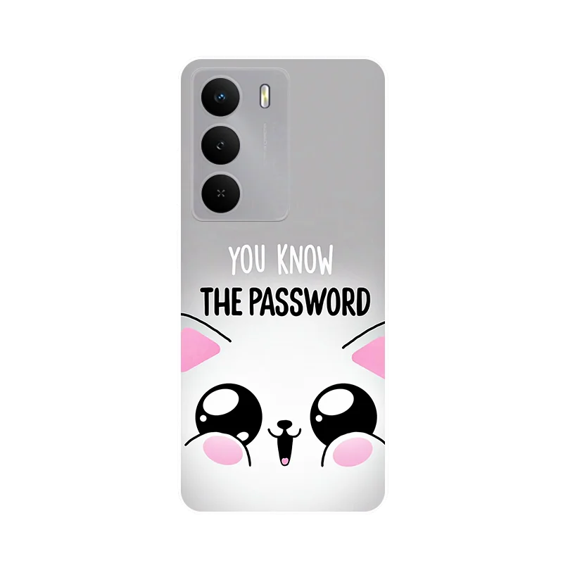 Cute Cat Soft TPU Protective Phone Case - Silicone Bumper Cover