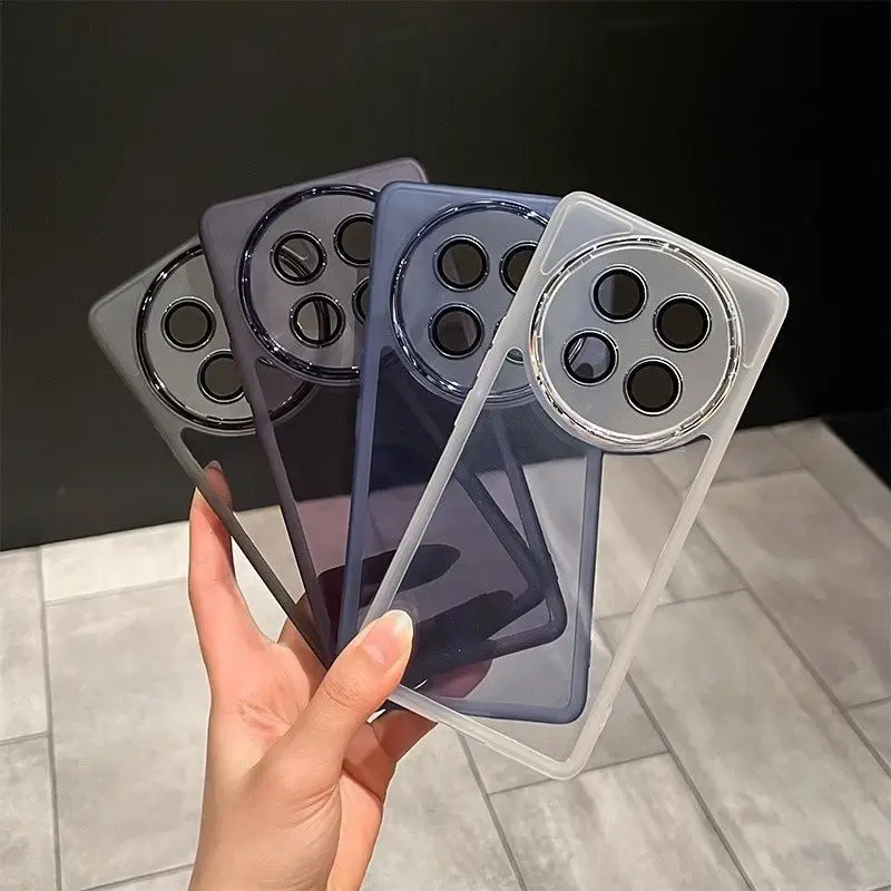 Luxury Soft Bumper Clear Back Phone Case