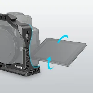 SmallRig M50 /M50 II /M5 Käfig, Videofilm-Filmherstellungsgerät mit integriertem Griff und NATO-Schiene für Canon M50 /M50 II / M5 -2168C – Detail 5