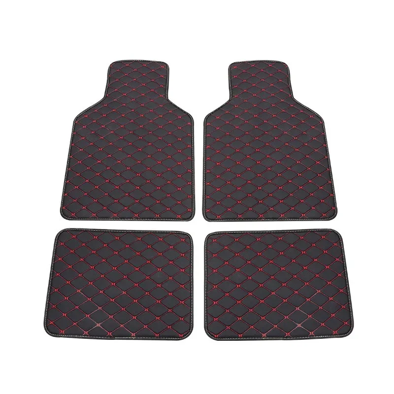 

NEW Luxury Car Floor Mats For Mercedes-Benz W221 S-Class Durable leather Auto Interior Accessories Waterproof Anti dirty Rugs