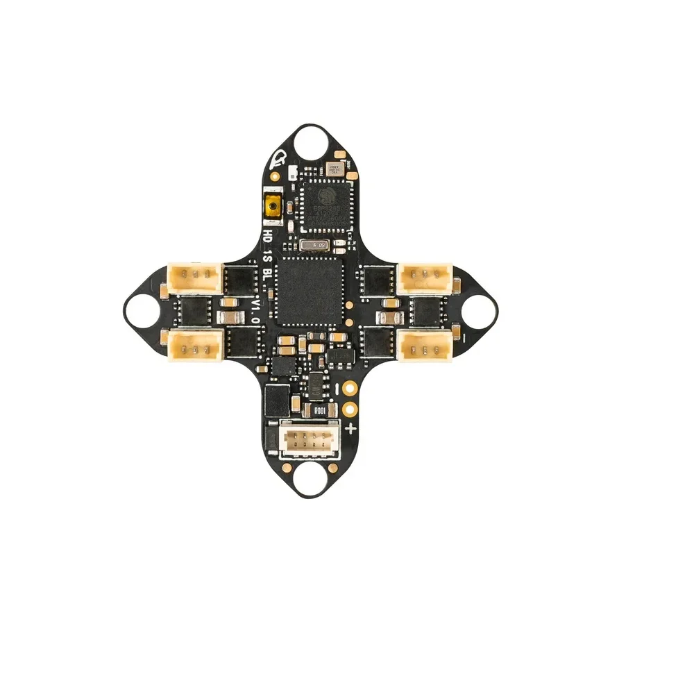 Détail des connecteurs et du régulateur 18A sur le contrôleur de vol Matrix 3in1 FC 1S pour DJI O4