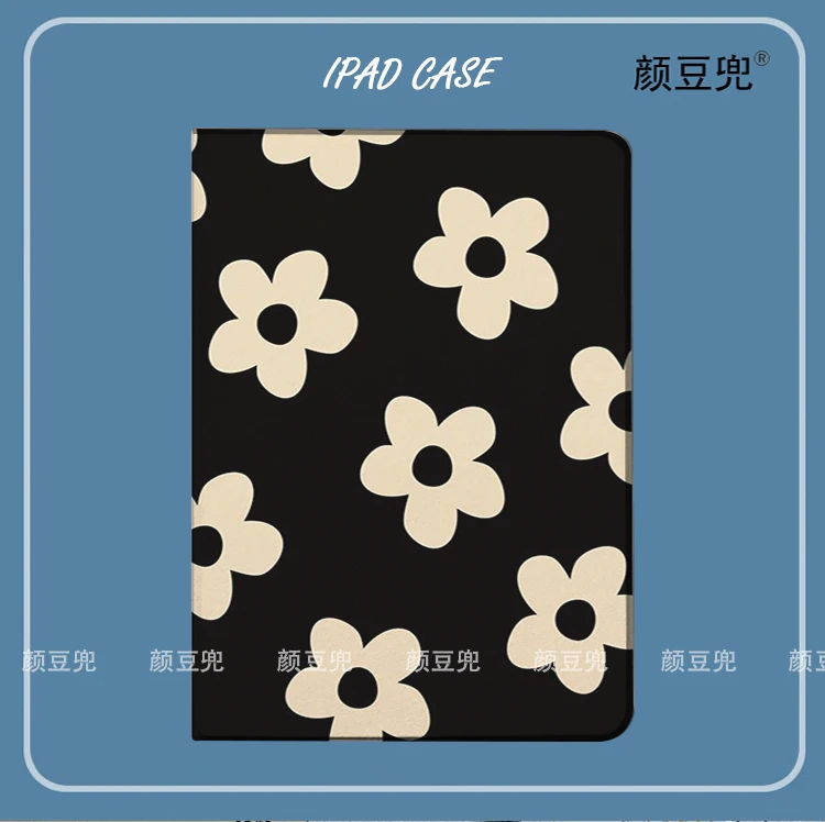 Custodia Per Ipad Daisy Flowers Per Apple Air 4 5 Ipad Pro 2020 Cover Per Ipad 10.2 9 8 7Th 12.9 Pro 2021 Mini 5 6 Custodia Con Portapenne