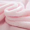 Baby Blanket & Swaddling Newborn Thermal Soft Fleece Blanket Winter Solid Bedding Set Flannel Quilt Infant Bedding Swaddle Wrap 3