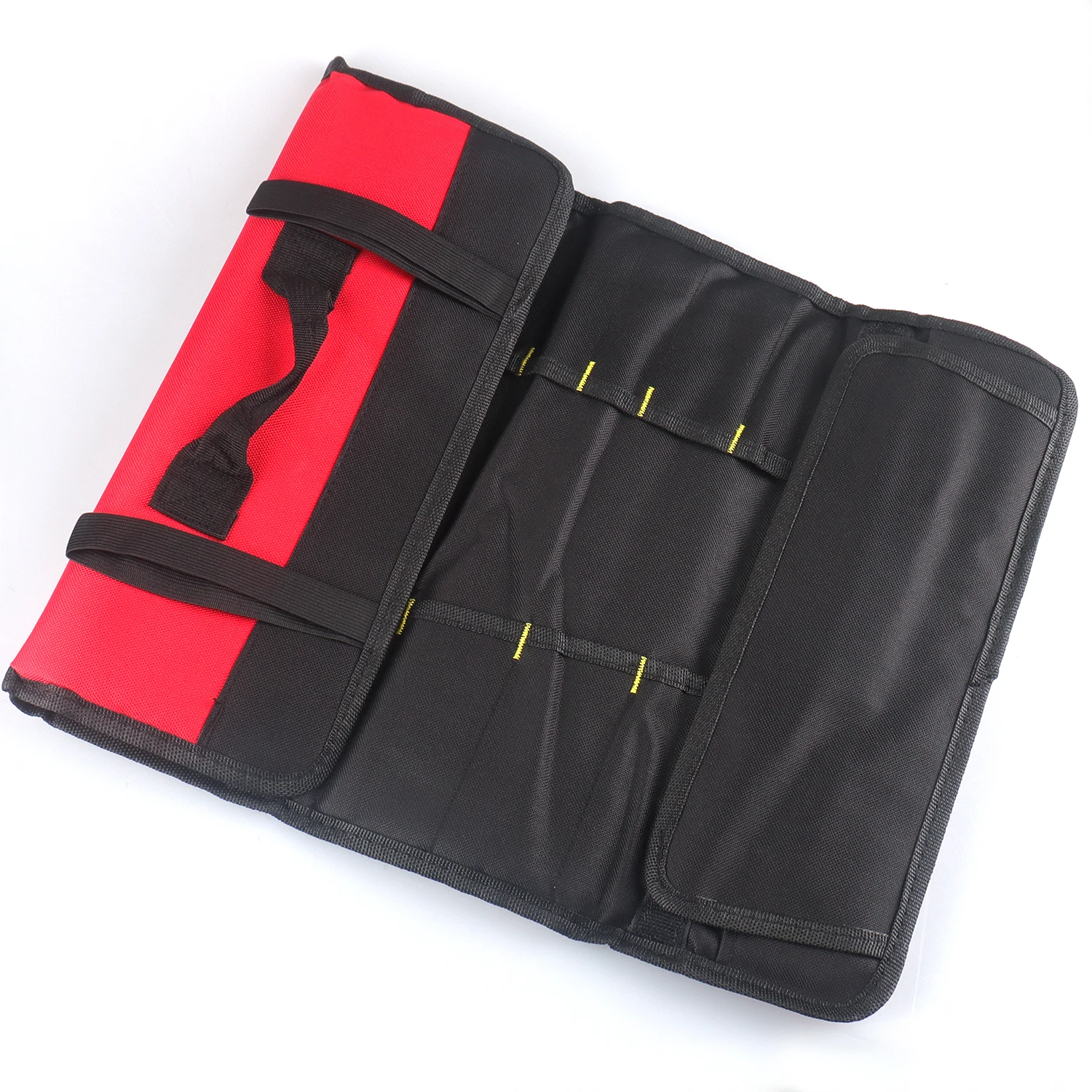 Werkzeugrolltasche, 23-Fach Werkzeugtasche, Tragbare Multifunktions-Werkzeugrolltasche, Werkzeug-Organizer, Schraubendreher- und Schraubenschlüssel-Aufbewahrung – Detail 13