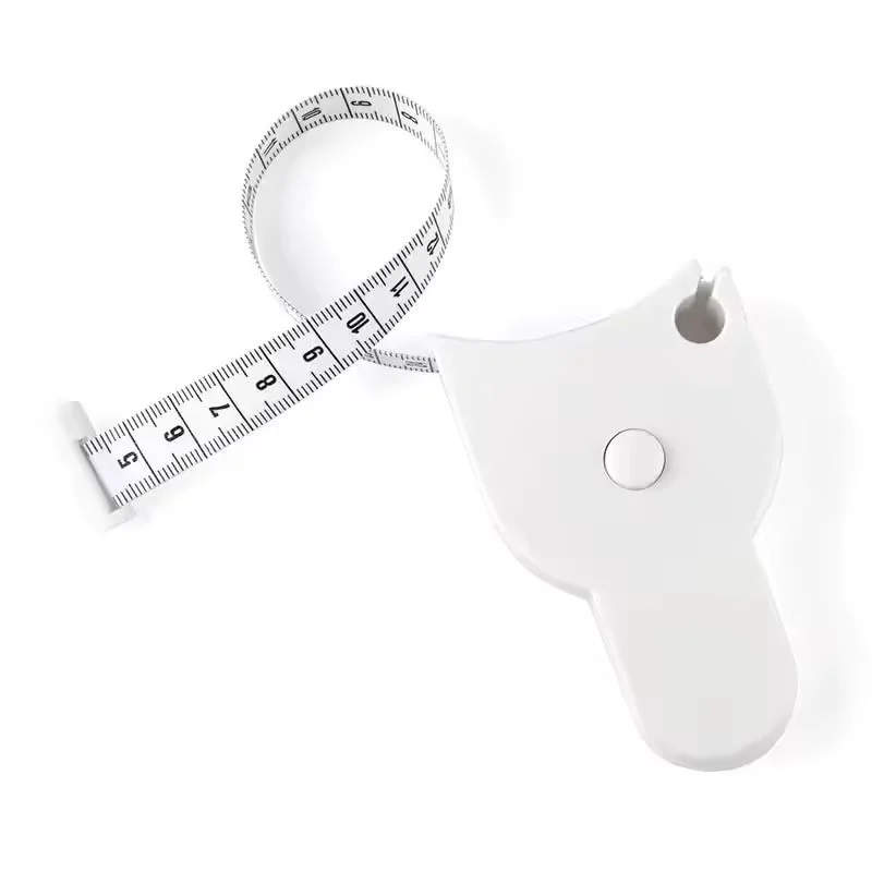 Metro a nastro automatico retrattile da 150 cm con design auto-bloccante, flessibile per misurare vita, fianchi, petto, ideale per sartoria, cucito e fitness
