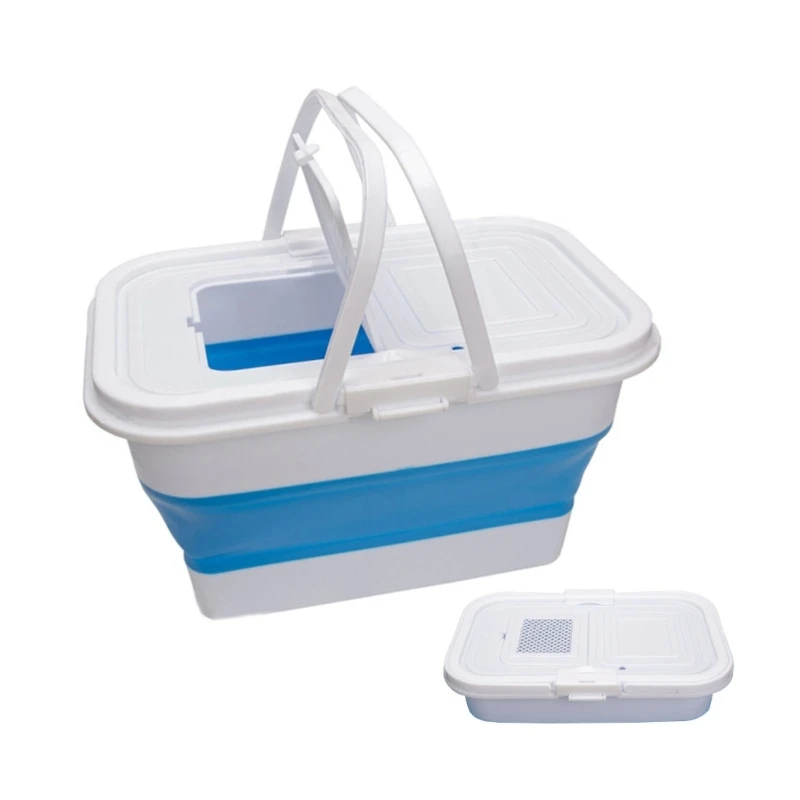 

12L/20L Waterproof Folding Water Containers Travel Bucket for Fishing, Camping