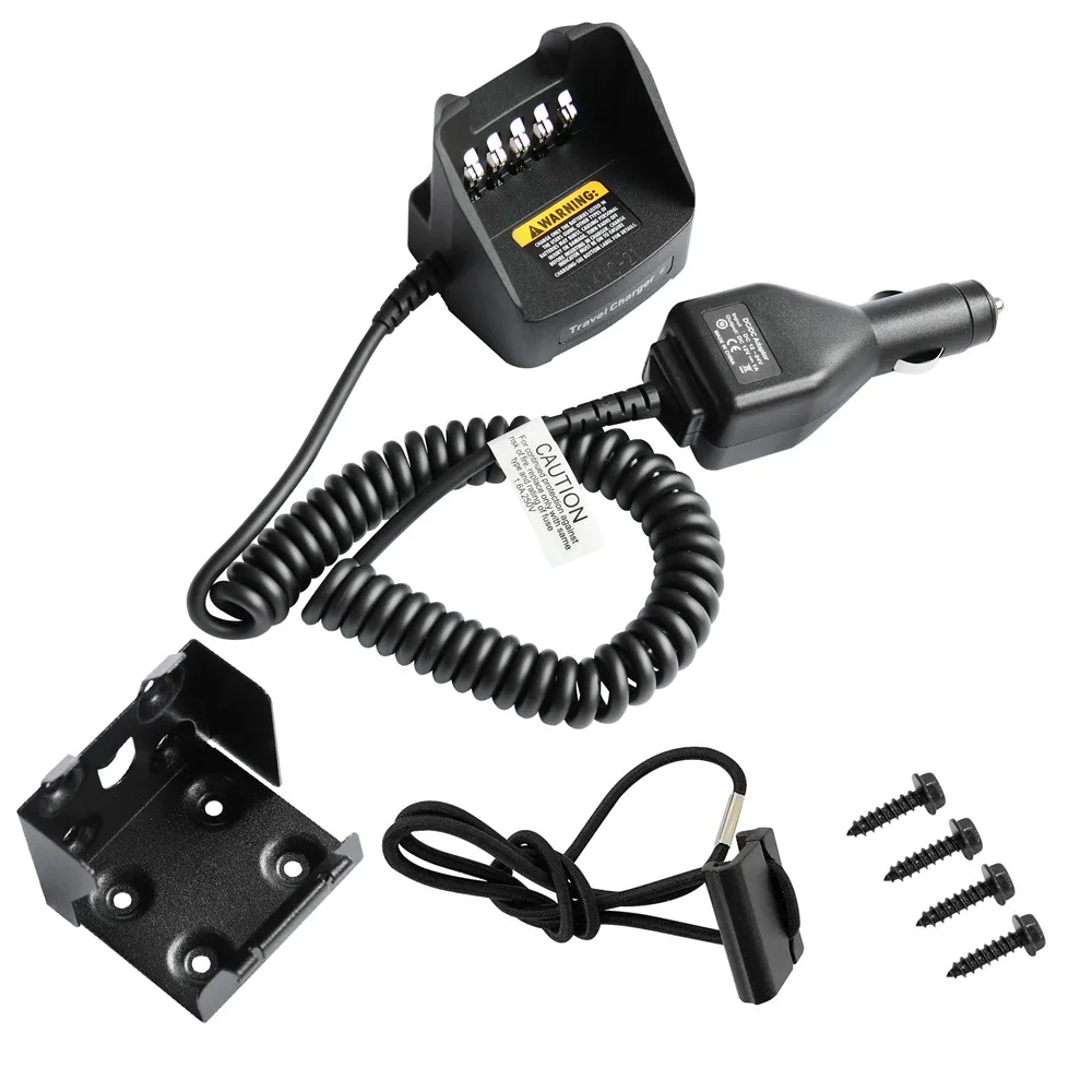 KVC-21 дорожное автомобильное зарядное устройство для NX210 NX300 TK2180 TK3180 TK5210 NX5200 двухстороннее радио