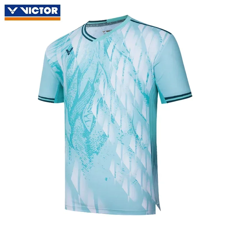 Victor sport t-shirts t shirt men women fashion Jersey badminton clothing sportswear short sleeve polo 45000
