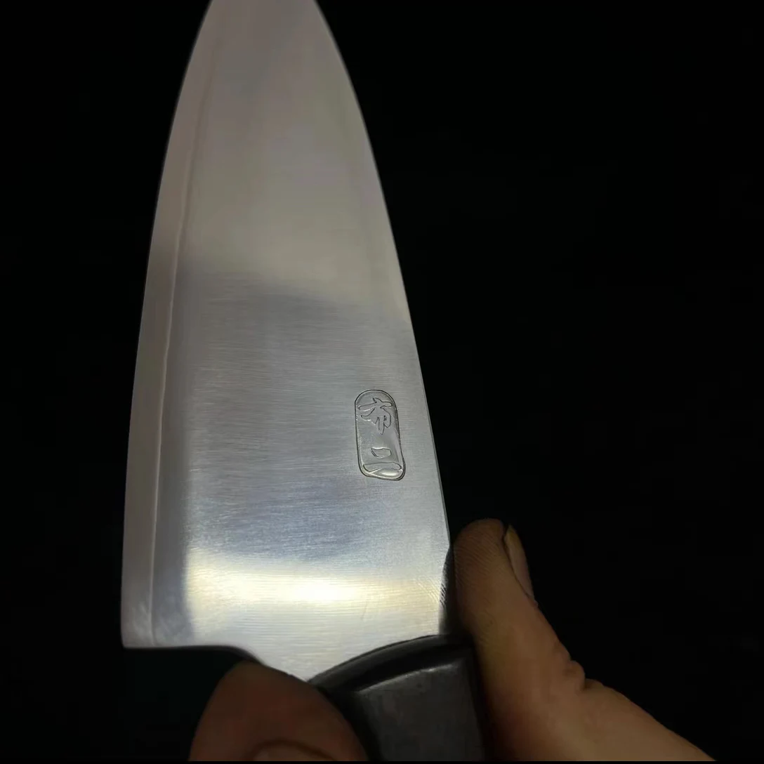 Chef Knife 8 Inch 3 Layers BG42 Aviation Special Steel Blade Razor Sharp Cleaver Slicing Handmade Forged Longquan Kitchen Knives