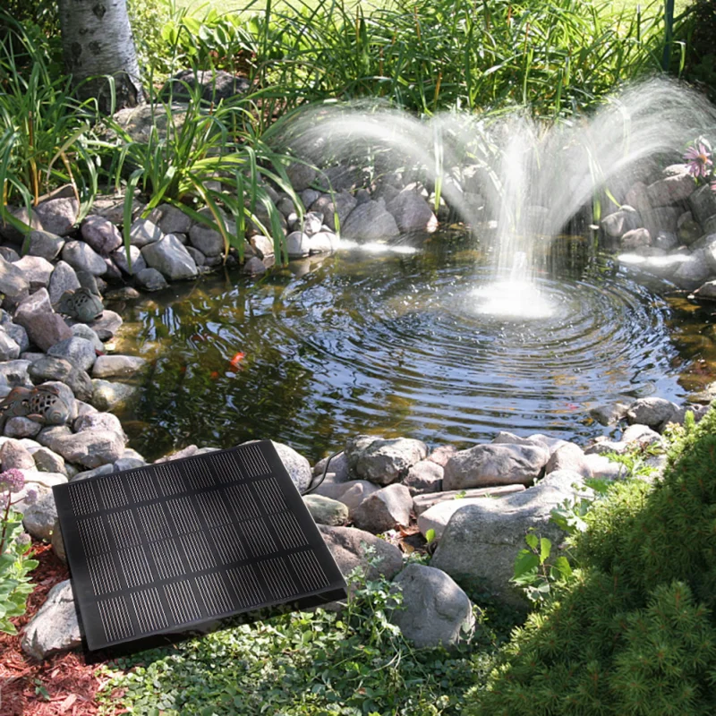 Solar Fountain Pump Panel