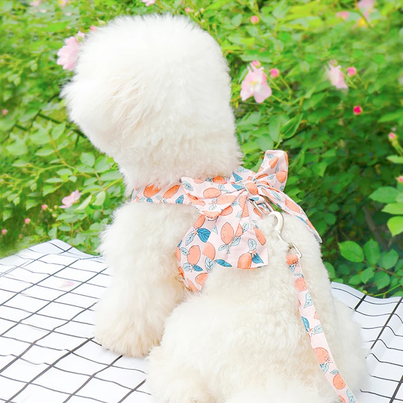 Floral Bowknot Clothes Cat & Small and Medium Dog Vest - PeticaDeals