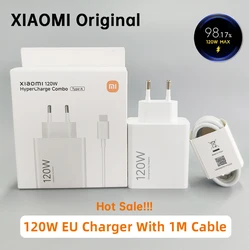 120W High - Speed Fast Charging Turbo Adapter - EU with 1m cable