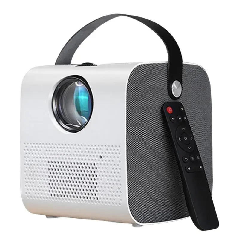 Proiettore 4K 4K Hd Proiettore Intelligente Con App Proiettore Domestico Integrato Videoproiettore Compatibile Telefono Tv Stick Gioco Usb