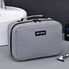 Men's Makeup Bag Waterproof Material Toiletry Bag Large Capacity Cosmetic Organizer, Portable Travel Essential Storage Bag 6